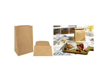 PAPSTAR Sac en papier à fond plat, 295 x 190 x 120 mm