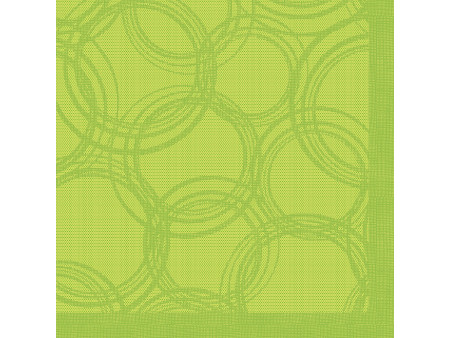 PAPSTAR Serviette 'ROYAL Collection Bubbles', vert citron