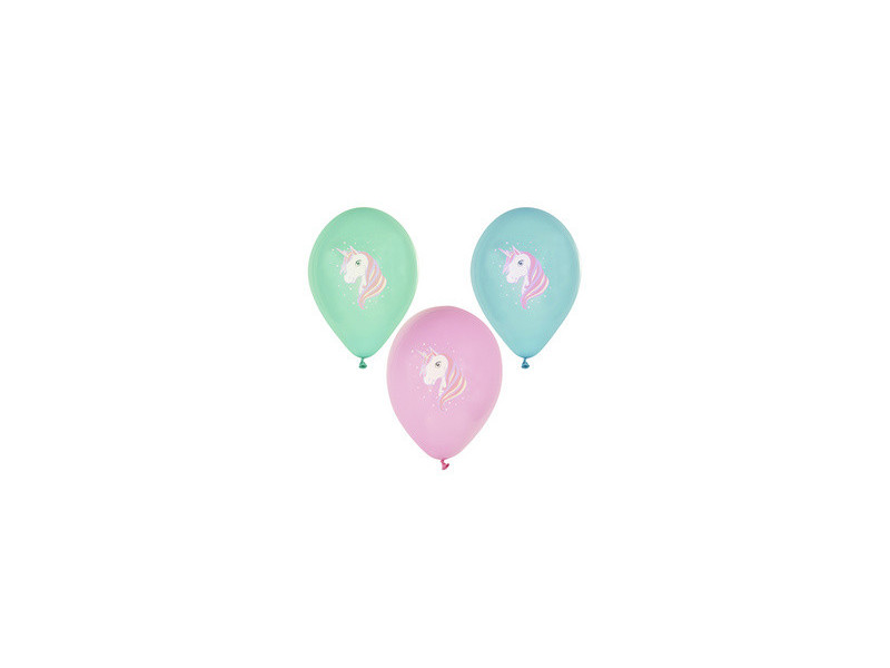 PAPSTAR Ballons de baudruche 'licorne', assorti