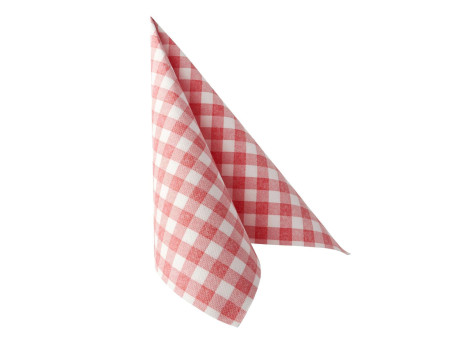 PAPSTAR Serviette 'ROYAL Collection Vichy', rouge