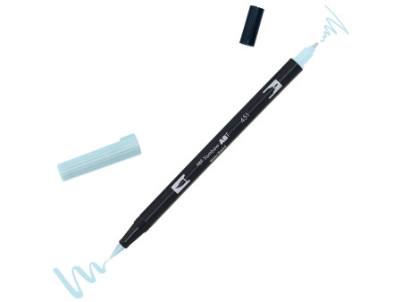 Tombow Feutre double pointe 'DUAL BRUSH PEN ABT', sky blue