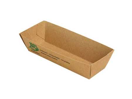 PAPSTAR Barquette pour snack 'pure', 180 x 35 x 30 mm