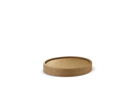 PAPSTAR Gobelet à soupe 'pure', rond, 470 ml, brun