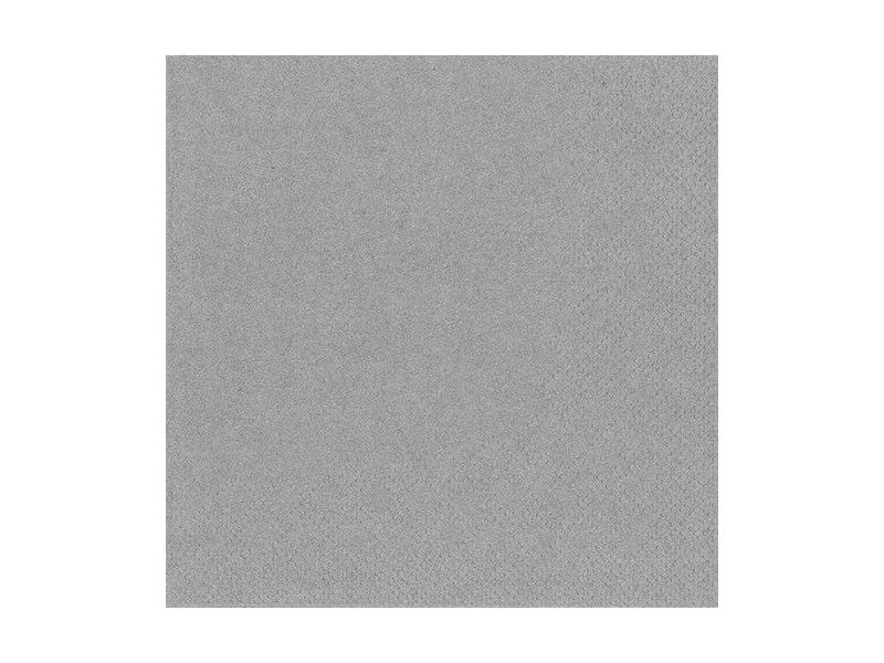 PAPSTAR Serviettes, 320 x 320 mm, 3 couches, gris
