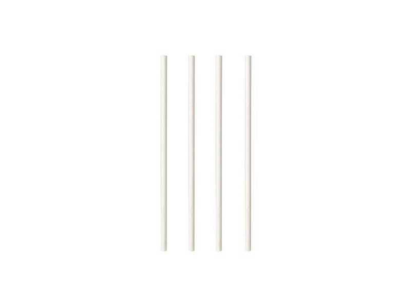 PAPSTAR Paille en papier 'pure', 200 mm, blanc