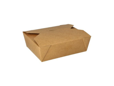 PAPSTAR Boîte repas 'pure', 1000 ml, brun