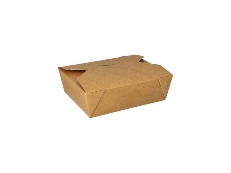 PAPSTAR Boîte repas 'pure', 1000 ml, brun