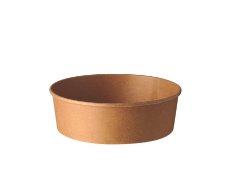 PAPSTAR Bol à salade 'pure', rond, 500 ml, brun