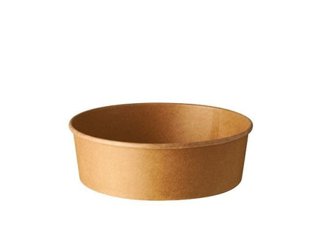 PAPSTAR Bol à salade 'pure', rond, 500 ml, brun