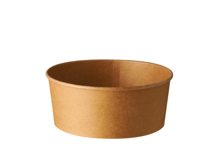 PAPSTAR Bol à salade 'pure', rond, 750 ml, brun