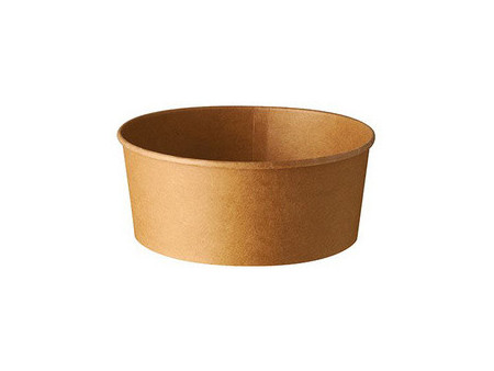 PAPSTAR Bol à salade 'pure', rond, 1000 ml, brun