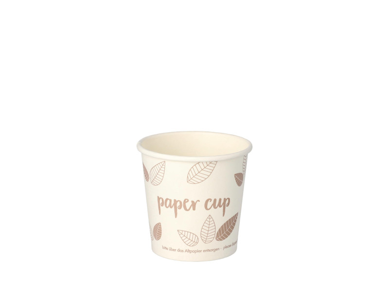 PAPSTAR Gobelet en carton 'pure' ZERO, 0,1 l, beige/lilas