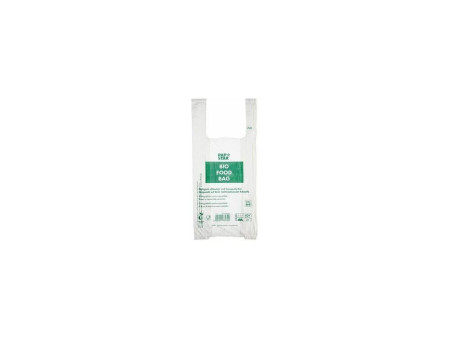 PAPSTAR Sac en plastique, en film bio, transparent
