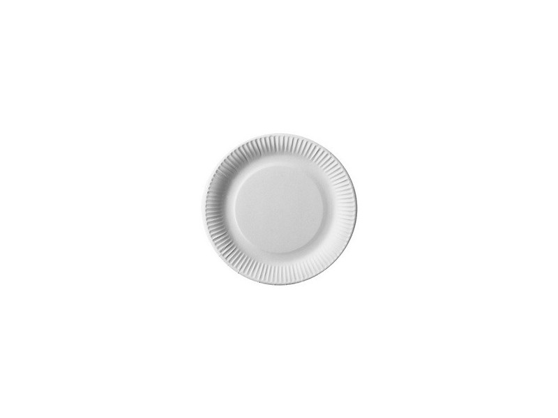 PAPSTAR Assiette en carton 'pure', rond, 230 mm, marron