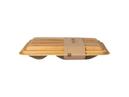 PAPSTAR Barquette pour snack 'pure', 255 x 175 x 55 mm
