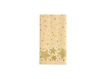 PAPSTAR Nappe pour Noël 'Christmas Shine', rouge