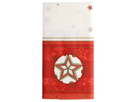 PAPSTAR Nappe pour Noël 'Heavenly Stars', blanc