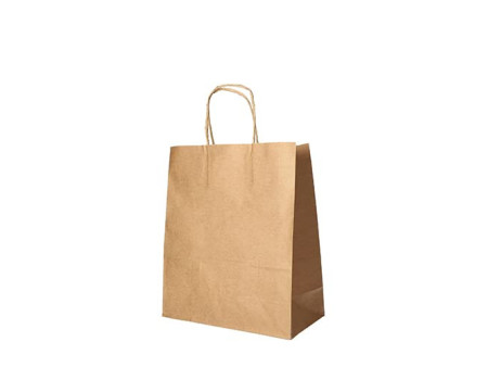 PAPSTAR Sac en papier, 280 x 220 x 100 mm, brun