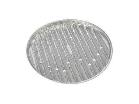 STARPAK Barquette de barbecue en aluminium, rond