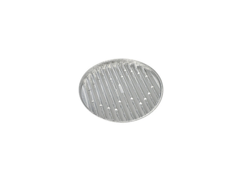 STARPAK Barquette de barbecue en aluminium, rond