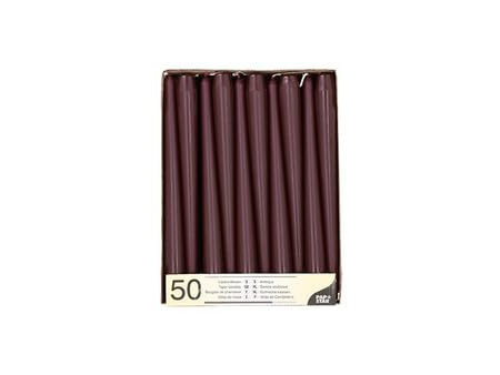 STARPAK Bougie de chandelier, 22 mm, pack de 50, baies