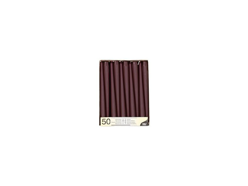 STARPAK Bougie de chandelier, 22 mm, pack de 50, baies