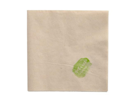PAPSTAR Serviette de table, 300 x 300 mm, naturel