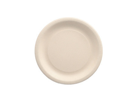 PAPSTAR Assiette en résidus agricoles 'pure', rond, naturel