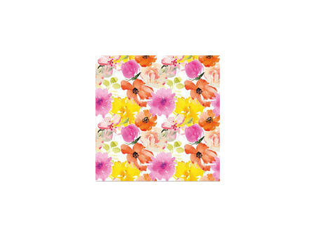 PAPSTAR Serviettes à motif de Pâques 'Flowers Splendor'