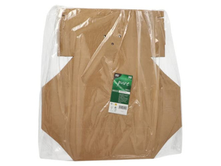 PAPSTAR Boîte à baguette 'pure' pliable,