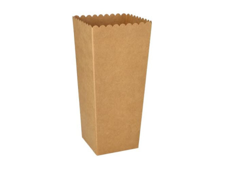 PAPSTAR Boîte à pop-corn en carton 'pure' carré, 1.300 ml