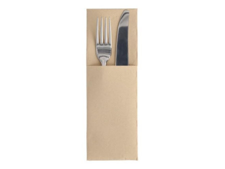 PAPSTAR Serviette pochette 'ROYAL Collection', sable