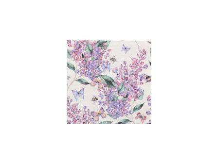 PAPSTAR Serviette à motif 'Phalaenopsis', 330 x 330 mm