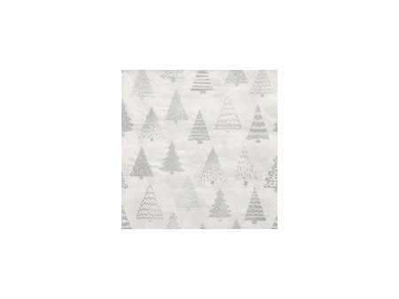 PAPSTAR Serviette à motif de Noël 'Pine Forest', or