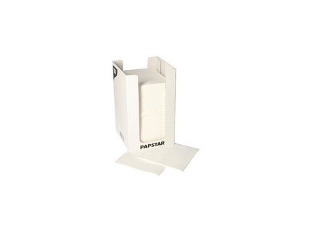 PAPSTAR Serviette cocktail 'PUNTO', 200 x 200 mm, naturel
