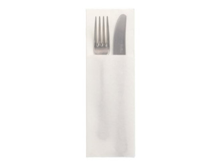 STARPAK Serviette pochette 'DAILY Collection', blanc