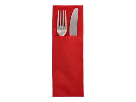 STARPAK Serviette pochette 'DAILY Collection', bordeaux