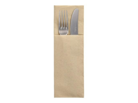 STARPAK Serviette pochette 'DAILY Collection', sable