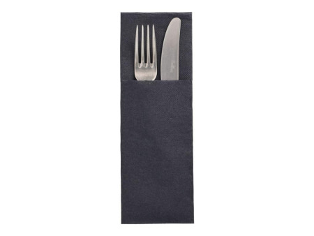 STARPAK Serviette pochette 'DAILY Collection', noir