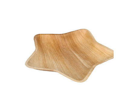 PAPSTAR Assiette feuille de palmier 'pure' Christmas Tree
