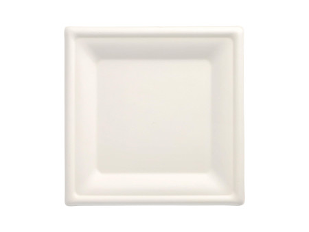 PAPSTAR Assiette en canne à sucre 'pure', rond, 260 mm