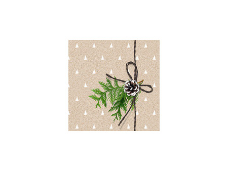 PAPSTAR Serviette à motif de Noël 'X-Max Trees'