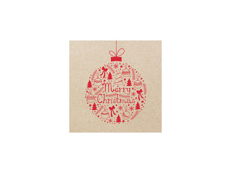 PAPSTAR Serviette à motif de Noël 'Christmastree with Star'