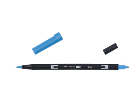 Tombow Feutre double pointe 'DUAL BRUSH PEN ABT', cyan