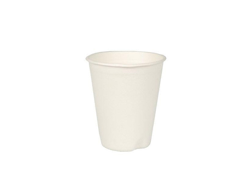 PAPSTAR Gobelet en canne à sucre 'pure', 0,2 l, blanc