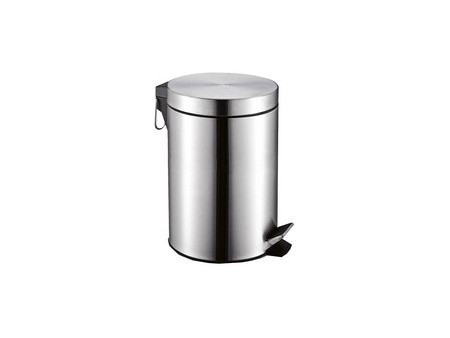 MOOR Poubelle cosmétique à pédale MELINDA, 3 litres, inox