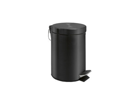 MOOR Poubelle cosmétique à pédale MELINDA, 5 litres, noir