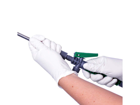 HYGOSTAR Gant en nitrile 'SAFE PREMIUM', L, blanc