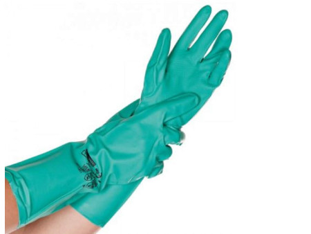 HYGOSTAR Gant universel en nitrile 'PROFESSIONAL' XL, vert