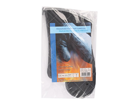 HYGOSTAR Gant de protection thermique 'FLAMESTAR', noir